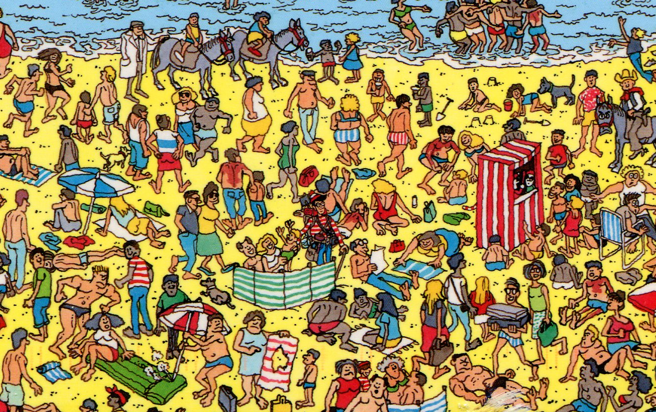 Op zoek naar Waldo
